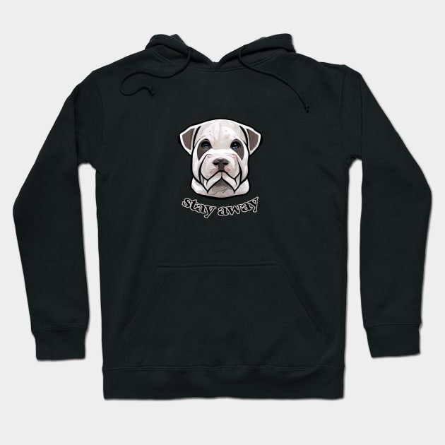 bulldog Hoodie by ElArrogante